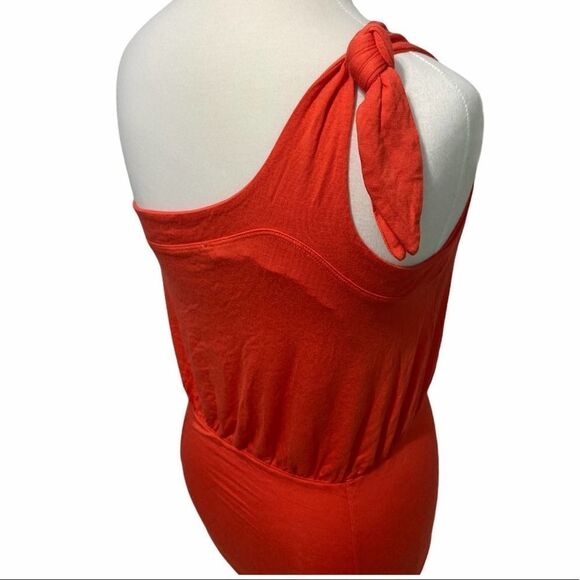 Free People Shindig One Shoulder Top Orange Large - Picture 5 of 11